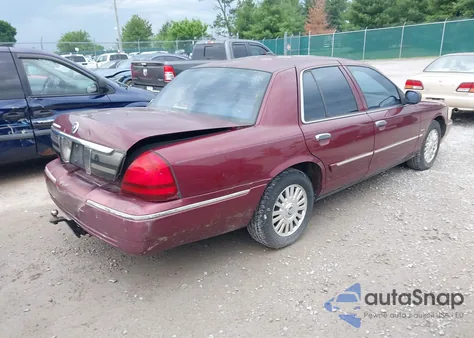 2006 Mercury Grand Marquis Ls из США, поврежденный, VIN 2MEFM75V66X608867